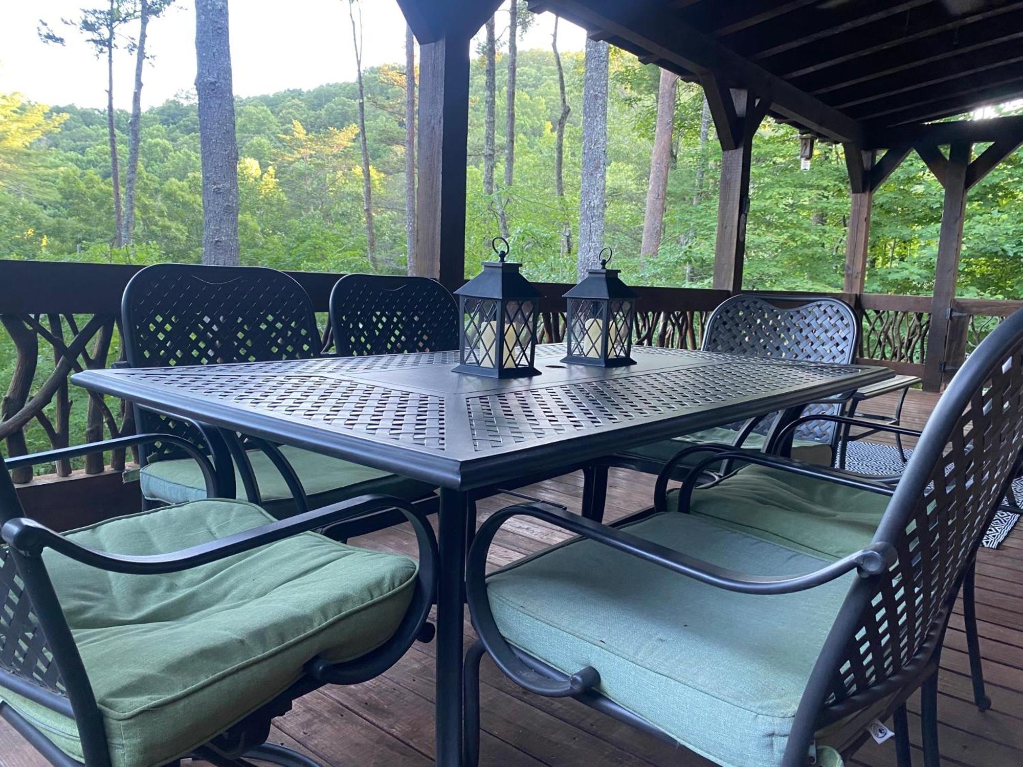 The Cozy Lazy Laurel With Year-Round Mountain Views, Hot Tub, Fire Pit Villa Cherry Log Luaran gambar